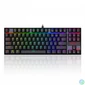 Kép 1/8 - Redragon Kumara RGB Backlight Mechanical Gaming Keyboard Brown Switches Black HU billentyűzet