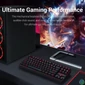 Kép 3/7 - Redragon Kumara 2 Red LED Backlight Red Mechanical Gaming Keyboard Black HU billentyűzet