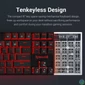 Kép 7/7 - Redragon Kumara 2 Red LED Backlight Red Mechanical Gaming Keyboard Black HU billentyűzet