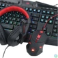 Kép 2/8 - Redragon S101-BA Gaming Combo 4 in 1 Black/Red HU billentyűzet