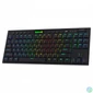 Kép 3/3 - Redragon Horus TKL, wired&2.4G&BT mechanical Keyboard, RGB, blue switch Black HU billentyűzet