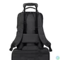 Kép 8/10 - RivaCase 8262 Central Laptop backpack 15,6" Black notebook táska