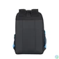 Kép 3/7 - RivaCase 8069 Full size Laptop backpack 17,3" Black notebook táska