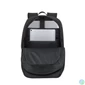 Kép 5/7 - RivaCase 8069 Full size Laptop backpack 17,3" Black notebook táska