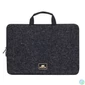 Kép 2/15 - RivaCase 7915 Laptop Sleeve With Handles 15,6" Black notebook táska