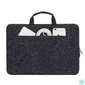 Kép 4/15 - RivaCase 7915 Laptop Sleeve With Handles 15,6" Black notebook táska