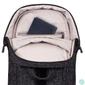 Kép 14/20 - RivaCase 7923 Laptop Backpack 13,3" Black notebook táska