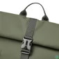 Kép 19/24 - RivaCase 7826 ECO 17L Roll top backpack 14" Olive Green notebook táska