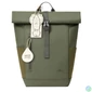 Kép 24/24 - RivaCase 7826 ECO 17L Roll top backpack 14" Olive Green notebook táska