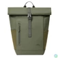 Kép 3/24 - RivaCase 7826 ECO 17L Roll top backpack 14" Olive Green notebook táska