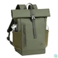 Kép 9/24 - RivaCase 7826 ECO 17L Roll top backpack 14" Olive Green notebook táska