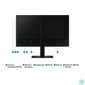 Kép 6/6 - Samsung 27" LS27D600EAUXEN IPS LED monitor