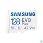 Kép 4/8 - Samsung 128GB microSDXC EVO Plus Class10 U3 A2 V30 + adapterrel memóriakártya