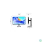 Kép 7/7 - Samsung 32" LS32D800EAUXEN LED monitor