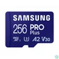 Kép 3/4 - Samsung 256GB microSDXC Pro Plus Class10 U3 A2 V30 + USB adapterrel memóriakártya