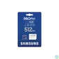 Kép 3/3 - Samsung 512GB microSDXC Pro Plus Class10 U3 A2 V30 + adapterrel memóriakártya