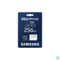 Kép 3/3 - Samsung 256GB microSDXC Pro Ultimate Class10 U3 A2 V30 + adapterrel memóriakártya