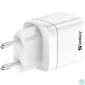 Kép 2/3 - Sandberg 35W 2in1 Charger 1xUSB-C 1xUSB White töltő