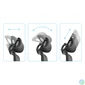 Kép 6/9 - Sandberg ErgoFusion Gaming Chair Pro Black gaming szék