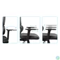 Kép 7/9 - Sandberg ErgoFusion Gaming Chair Pro Black gaming szék