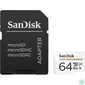 Kép 2/4 - Sandisk 64GB microSDXC High Endurance Class 10 CL10 U3 V30 + adapterrel memóriakártya