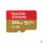 Kép 3/3 - Sandisk 256GB microSDXC Class 10 U3 V30 A2 Extreme + adapterrel memóriakártya