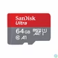 Kép 2/2 - Sandisk 64GB microSDXC Ultra Class 10 UHS-I A1 (Android) + adapterrel memóriakártya