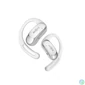 Kép 2/7 - Shokz OpenFit Air TWS Bluetooth Open-Ear Sport Headset White