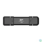 Kép 1/3 - Silicon Power 250GB USB-C/USB3.2 DS72 Black külső SSD