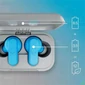 Kép 3/4 - Skullcandy Dime 2 S2DBW-P740 True Wireless Bluetooth Earbuds Light Grey/Blue