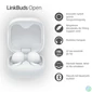 Kép 6/6 - Sony WF-L910 LinkBuds Open True Wireless Bluetooth White