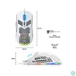 Kép 3/4 - Spirit Of Gamer Pro M4 Gaming Mouse Artic egér