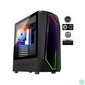 Kép 1/8 - Spirit Of Gamer Intinity Dark Tempered Glass Black gépház
