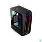 Kép 3/8 - Spirit Of Gamer Intinity Dark Tempered Glass Black gépház