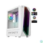 Kép 1/7 - Spirit Of Gamer Intinity Dark Tempered Glass White gépház