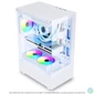 Kép 2/8 - Spirit Of Gamer Spectra Arctic Window White gépház