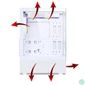 Kép 3/8 - Spirit Of Gamer Spectra Arctic Window White gépház