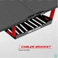 Kép 10/10 - Spirit Of Gamer Headquarter 600 L Gaming Desk Black gaming asztal