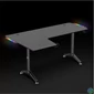 Kép 3/10 - Spirit Of Gamer Headquarter 600 L Gaming Desk Black gaming asztal