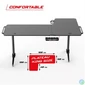 Kép 6/10 - Spirit Of Gamer Headquarter 600 L Gaming Desk Black gaming asztal