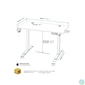 Kép 3/3 - Spirit Of Gamer Headquarter 700 Gaming Desk Black gaming asztal