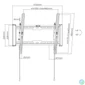 Kép 4/4 - Stansson WM-3270 TV Wall mount 32"-70" Black