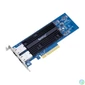 Kép 1/2 - Synology E10G30-T2 Dual-port 10GbE 10GBASE-T add-in card for Synology systems hálókártya