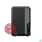 Kép 1/6 - Synology NAS DS225+ (2GB) (2xHDD) hálózati tárolóegység (NAS)