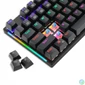 Kép 8/8 - T-Dagger Naxos Wired Keyboard Blue Switch Black HU billentyűzet