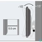 Kép 5/6 - TECHLY  Wall Bracket for LED LCD TV Tilt 40"-65" Black