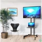 Kép 4/6 - TECHLY  Mobile TV Stand/Trolley for LED/LCD 32-70" with shelf