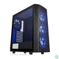 Kép 3/8 - Thermaltake Versa J24 Tempered Glass RGB Edition Black gépház