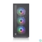 Kép 2/6 - Thermaltake S200 TG ARGB Tempered Glass Black gépház