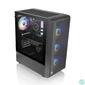 Kép 5/6 - Thermaltake S200 TG ARGB Tempered Glass Black gépház